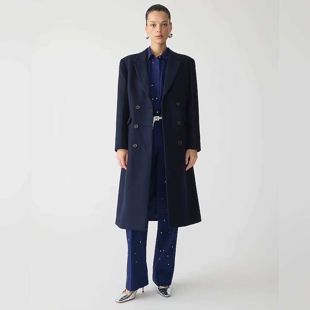 J. Crew Navy Coat